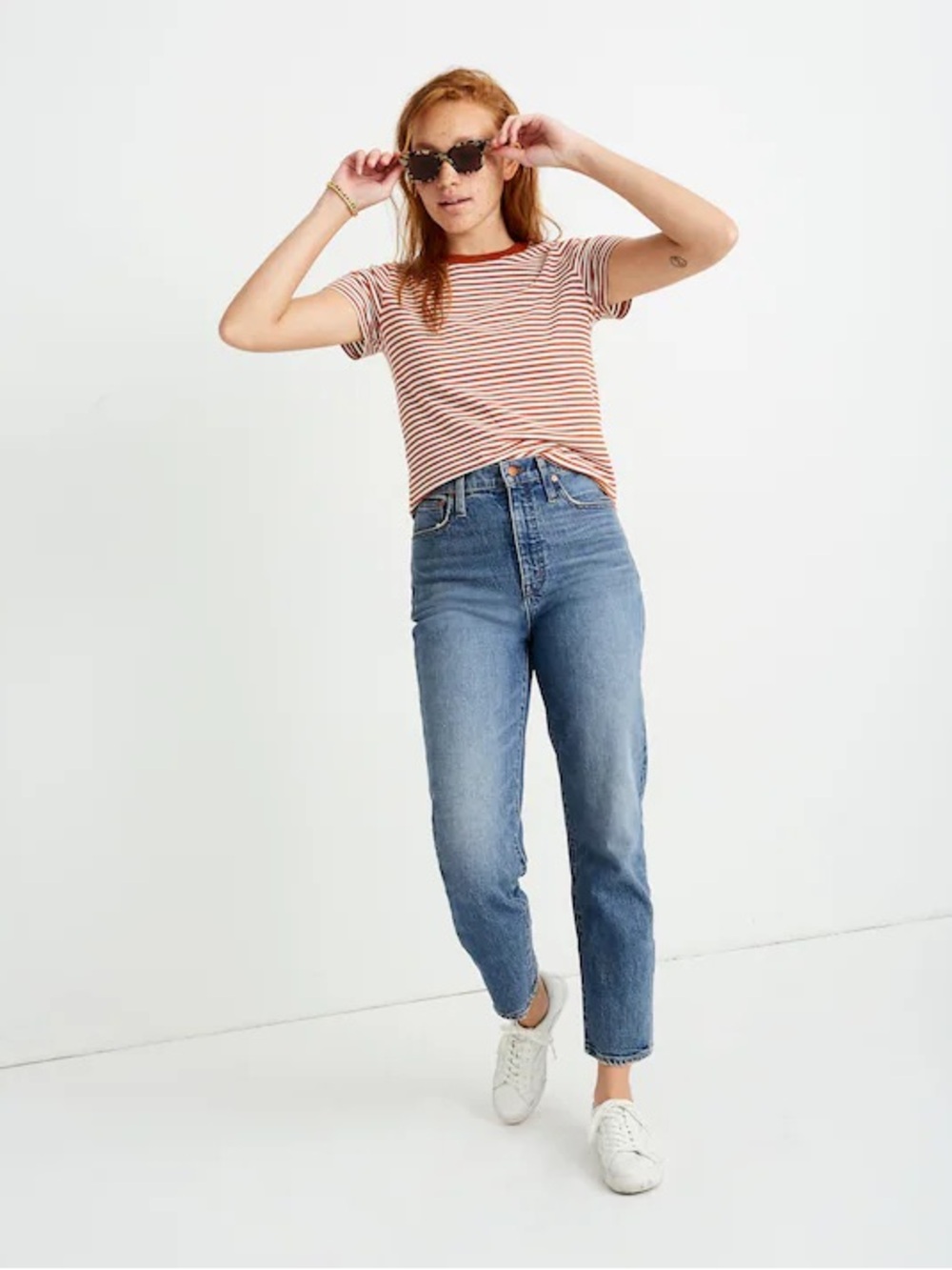 Madewell Classic Straight Jeans Women’s 29 Medium Wash High Rise Denim